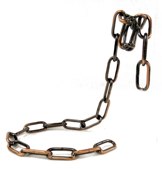 Iron Chain Wine Bottle Holder