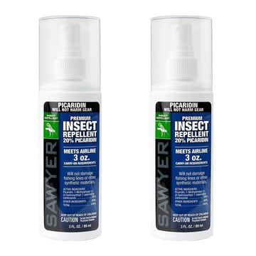 Sawyer Products SP5432 Picaridin Insect Repellent Spray 20% Pump 3-Ounce (Pack of 2) (Packaging may vary)