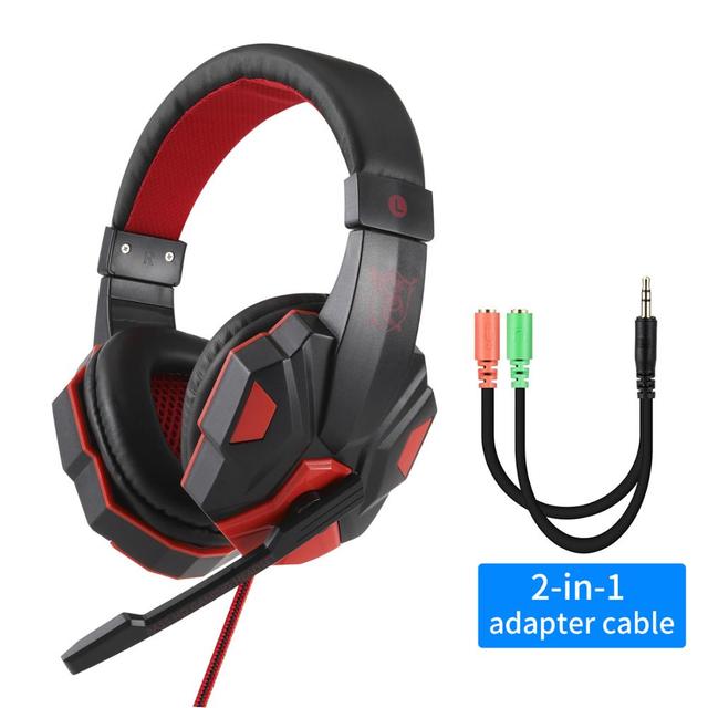 Wired Gaming Headphones with Light Up Feature