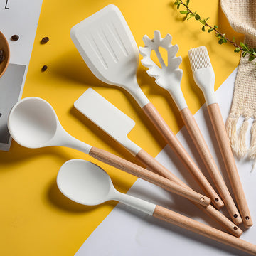 Non-Stick Kitchen Spatula and Spoon Tool Set